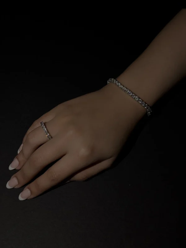 Tennis Bracelet & Ring